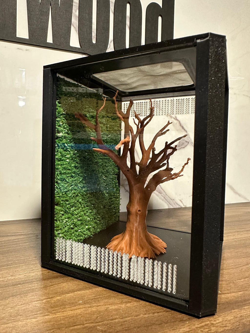 Terrario mantis y saltarinas, Bonsai Tree 20x16x16 - Hormiwood