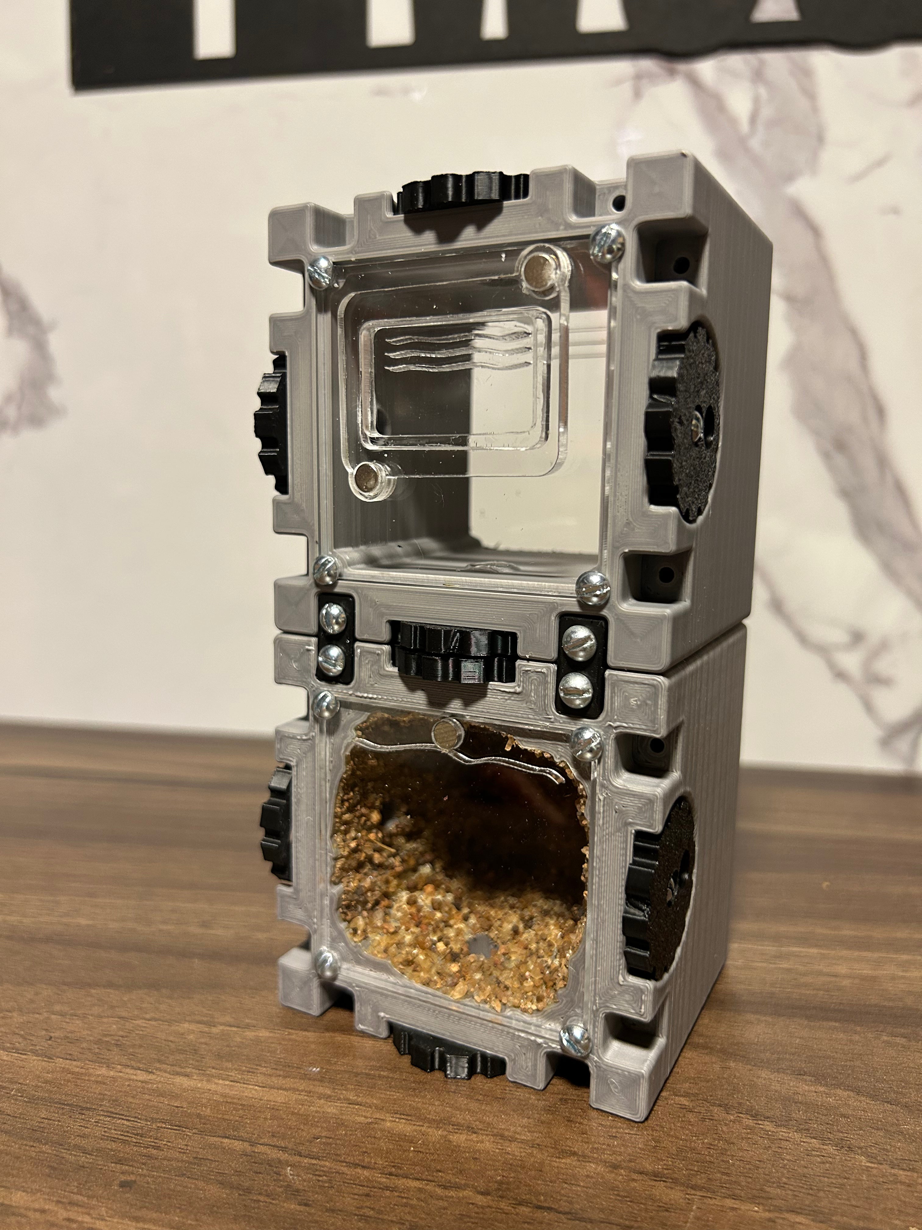 CubeX hub zona de alimentación rotonda ecosistema cubeX 7.5 cm
